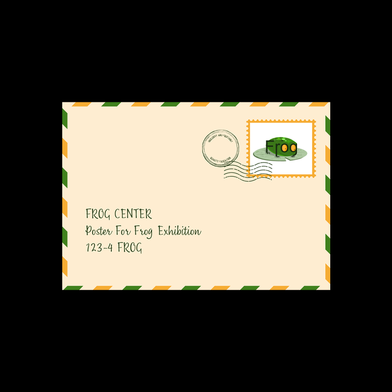 Frog Center Letter